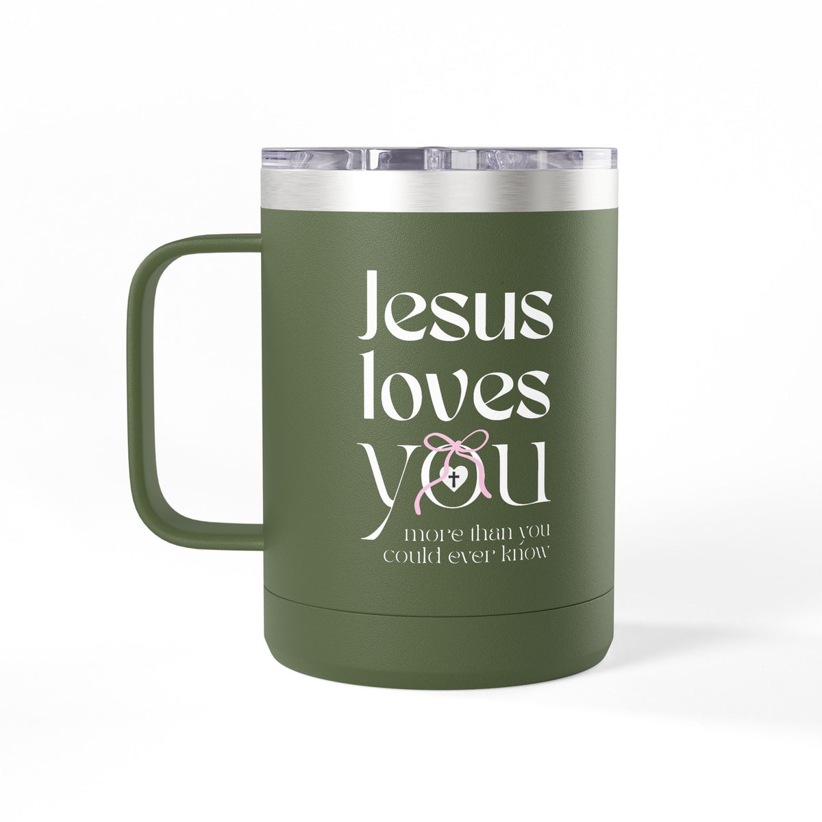 Jesus Loves You | Coffee Mug Tumbler | 15oz.
