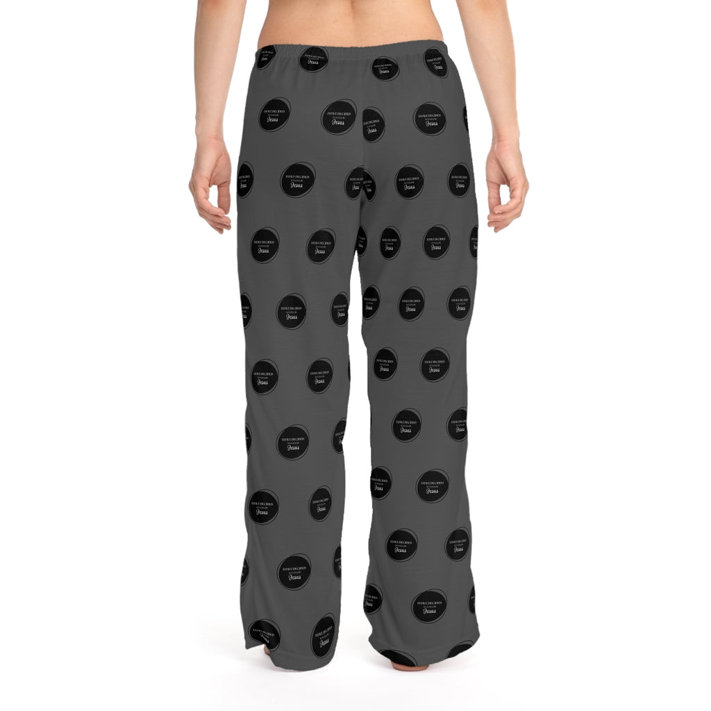I Have Decided | Womens Pajama Bottoms | Charcoal