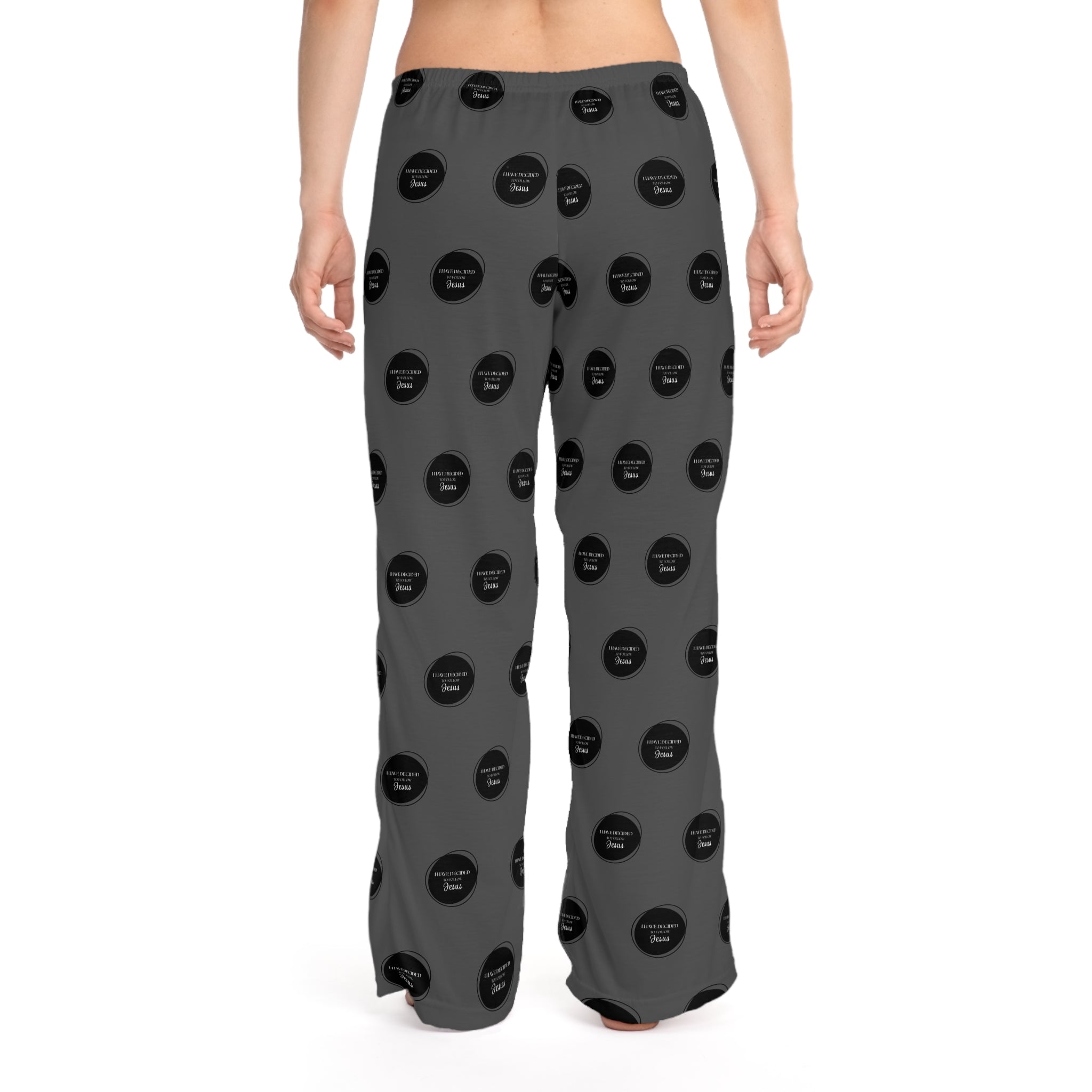 I Have Decided | Womens Pajama Bottoms | Charcoal