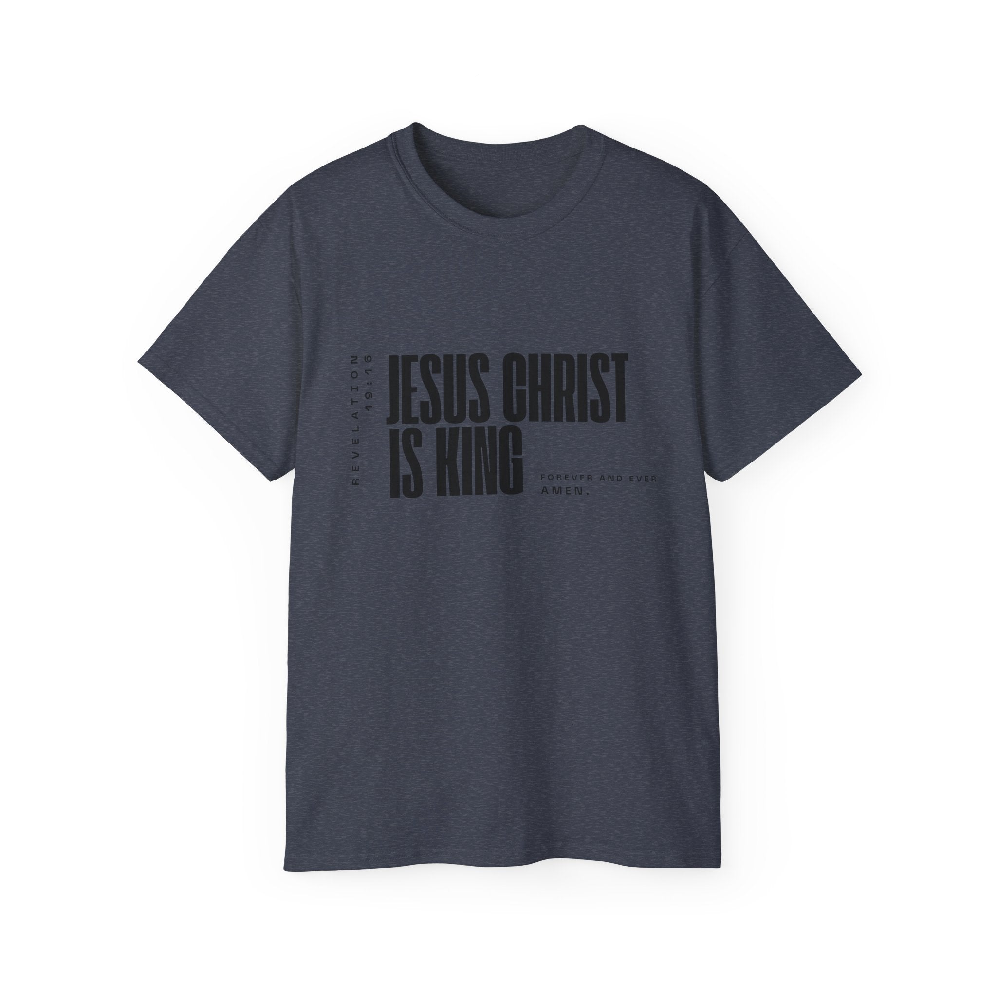Jesus Is King | White Unisex Tee
