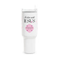 In Love with Jesus | Tumbler | Precious Pink, 40oz.