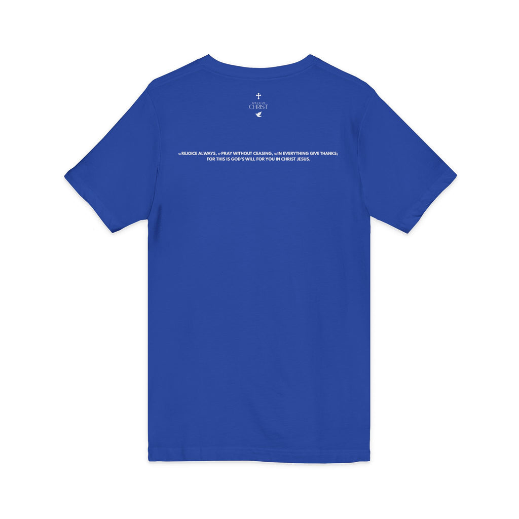 Keep Praying | Mens Tee - Bold Black | V Neck