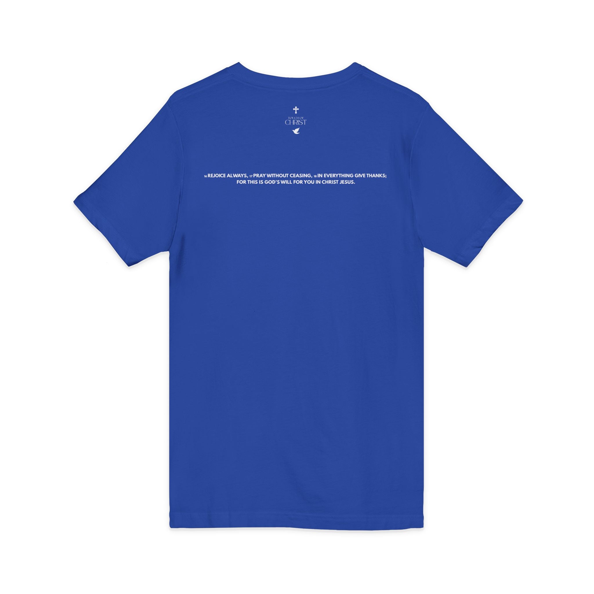 Keep Praying | Mens Tee - Bold Black | V Neck