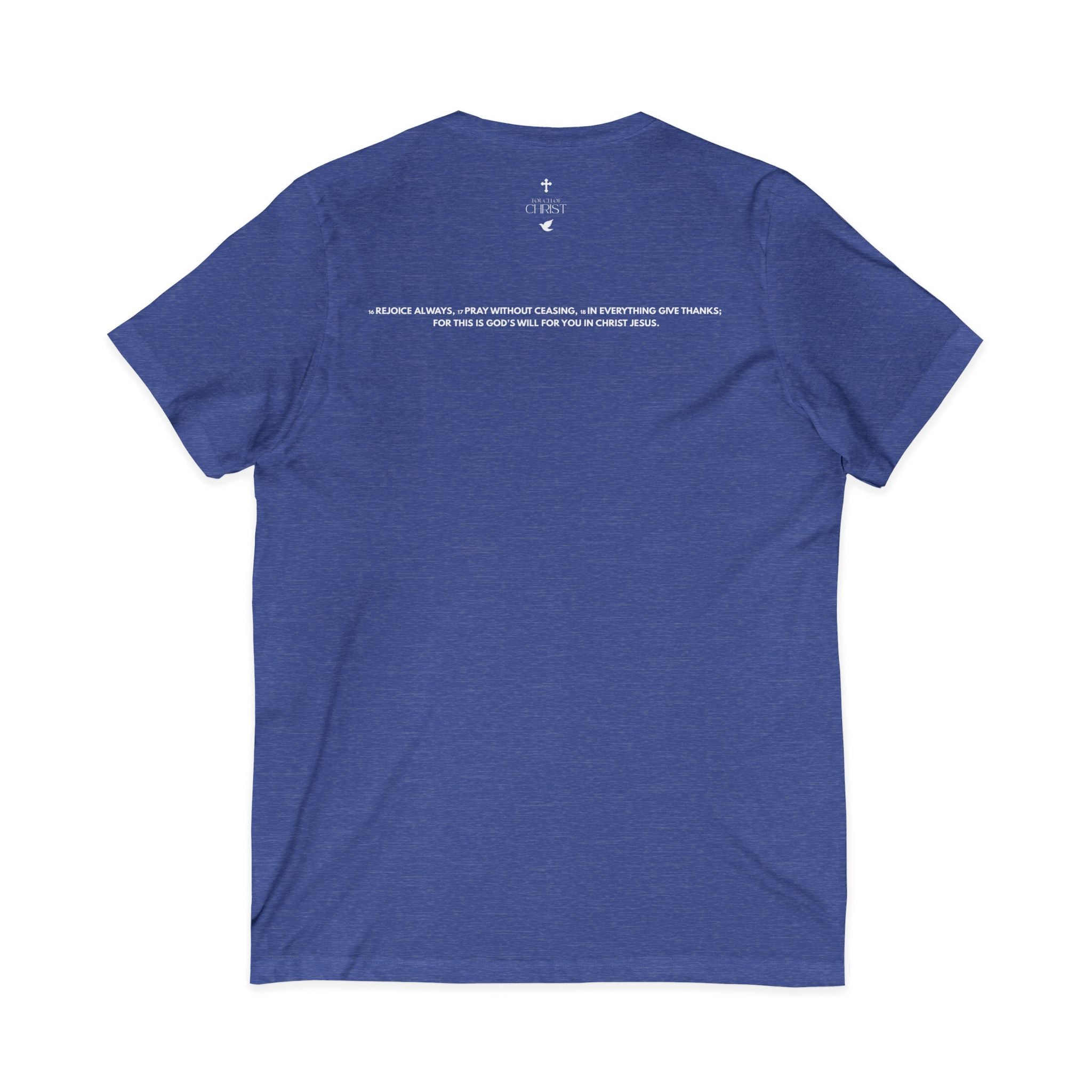 Keep Praying | Mens Tee - Bold Black | V Neck