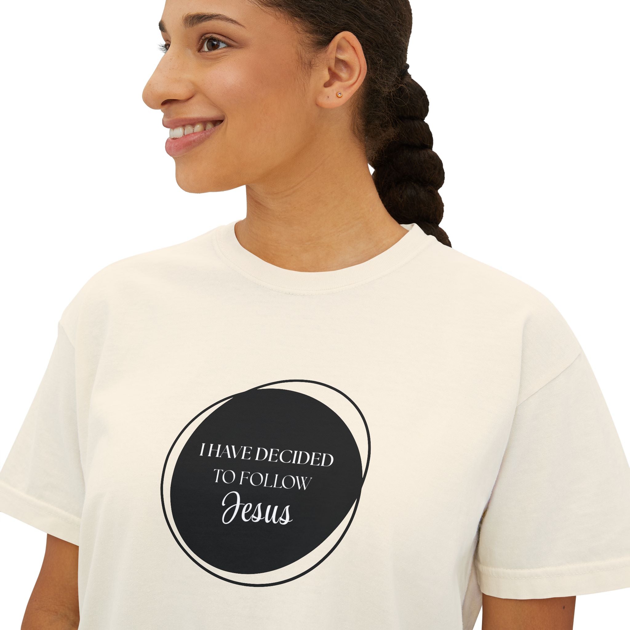 I Have Decided | Women's Boxy Tee | Ivory