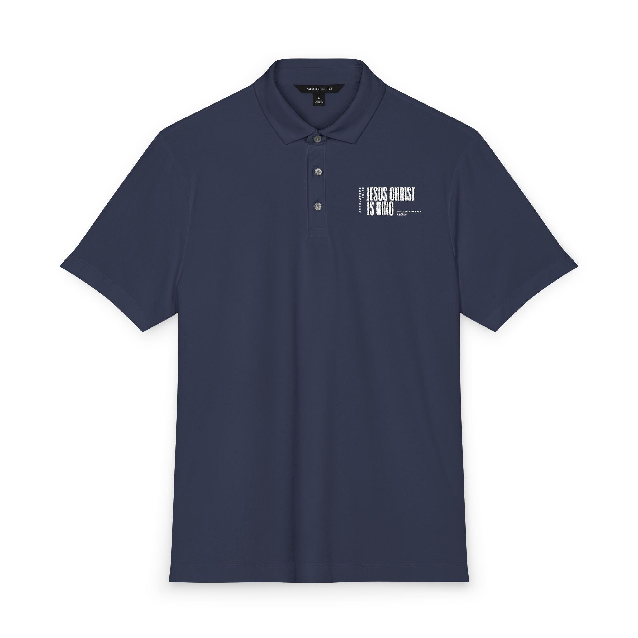 Jesus Is King | Mens Polo