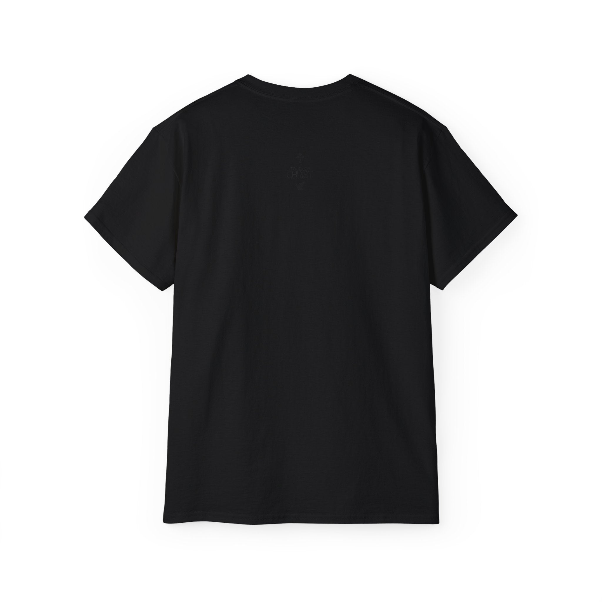 Jesus Is King | Men's Scoop Neck Tee | Bold Black