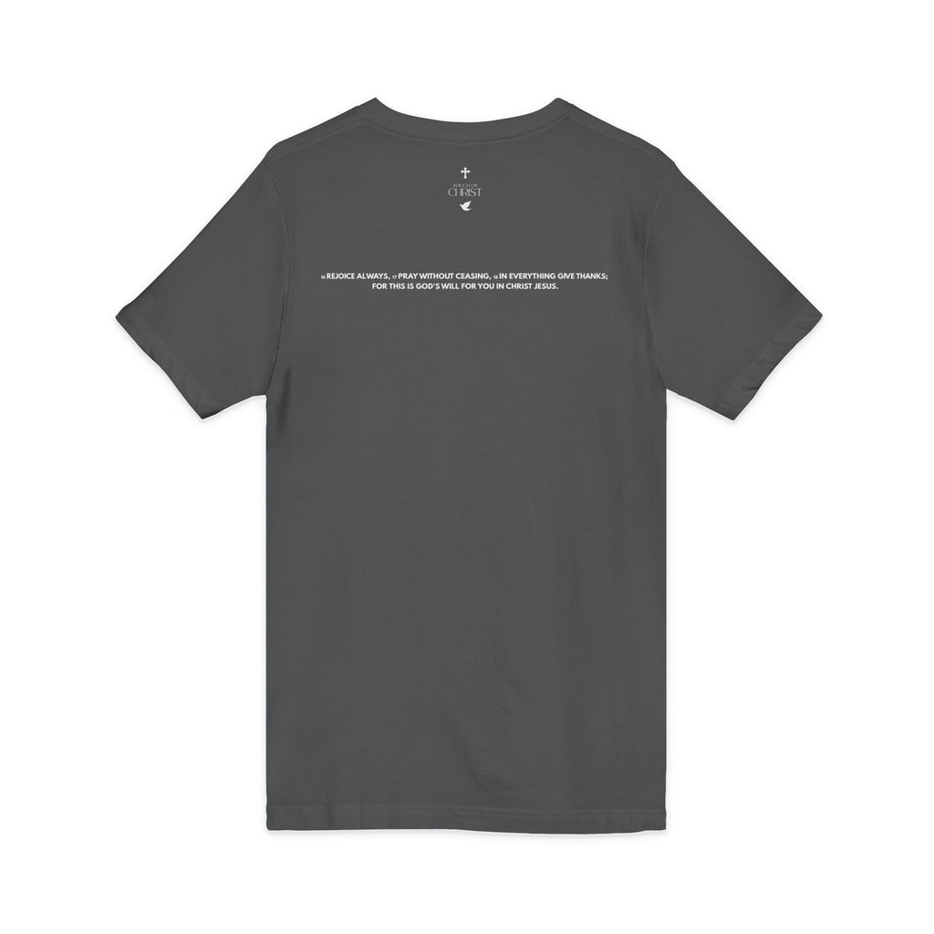 Keep Praying | Mens Tee - Bold Black | V Neck
