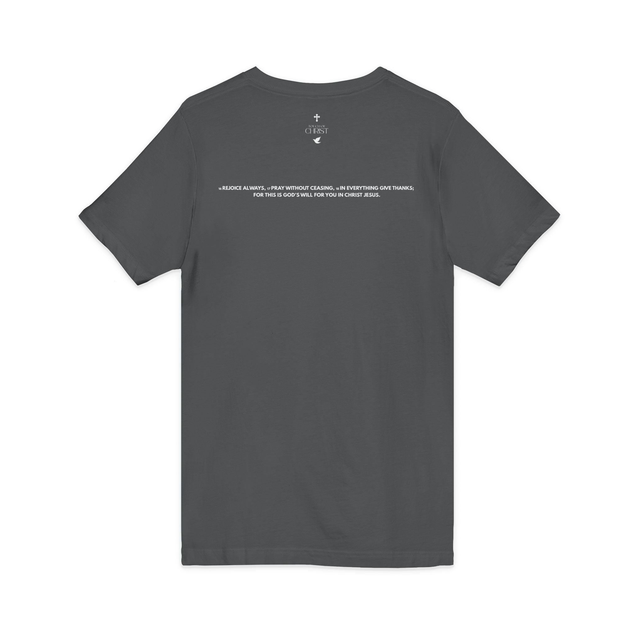 Keep Praying | Mens Tee - Bold Black | V Neck
