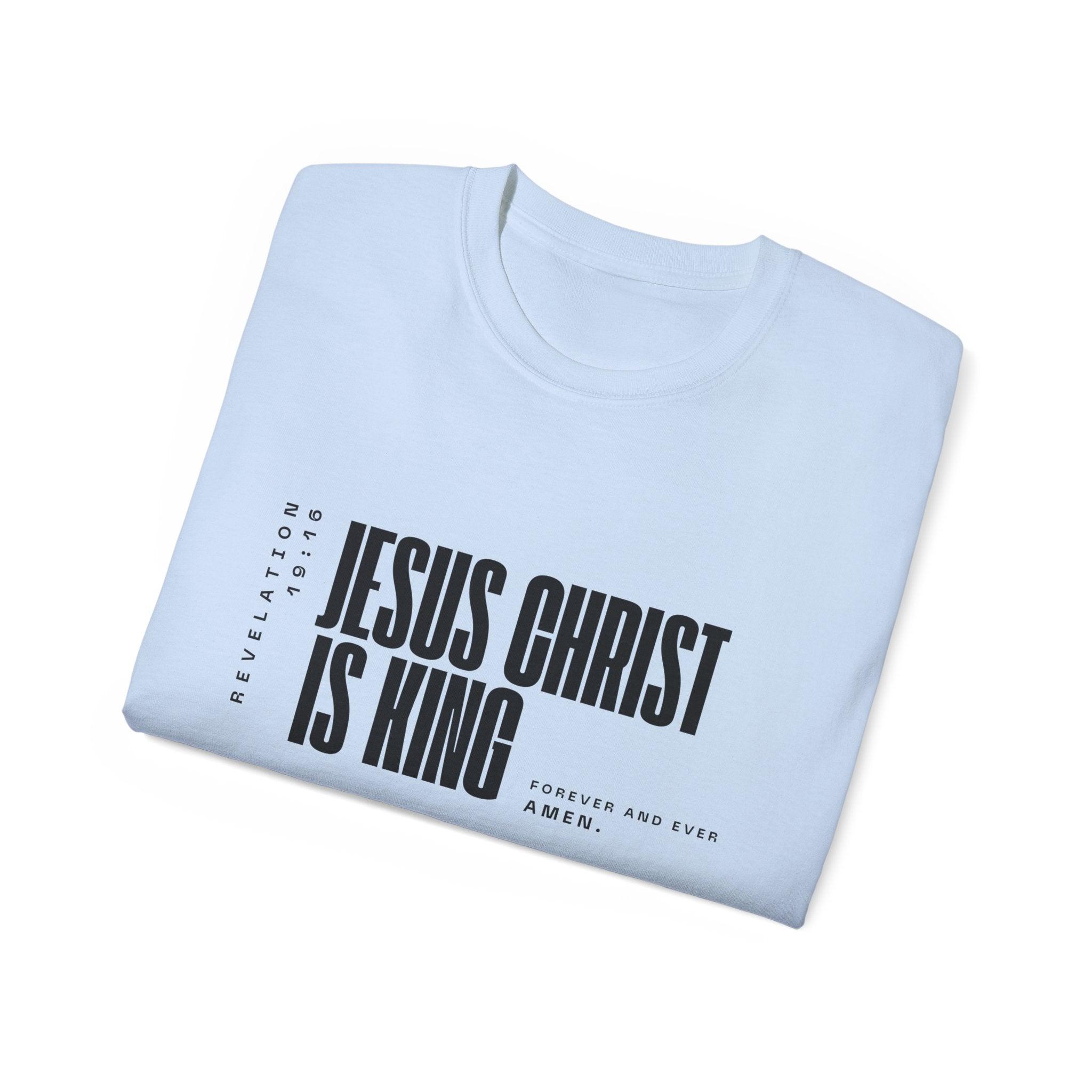 Jesus Is King | White Unisex Tee