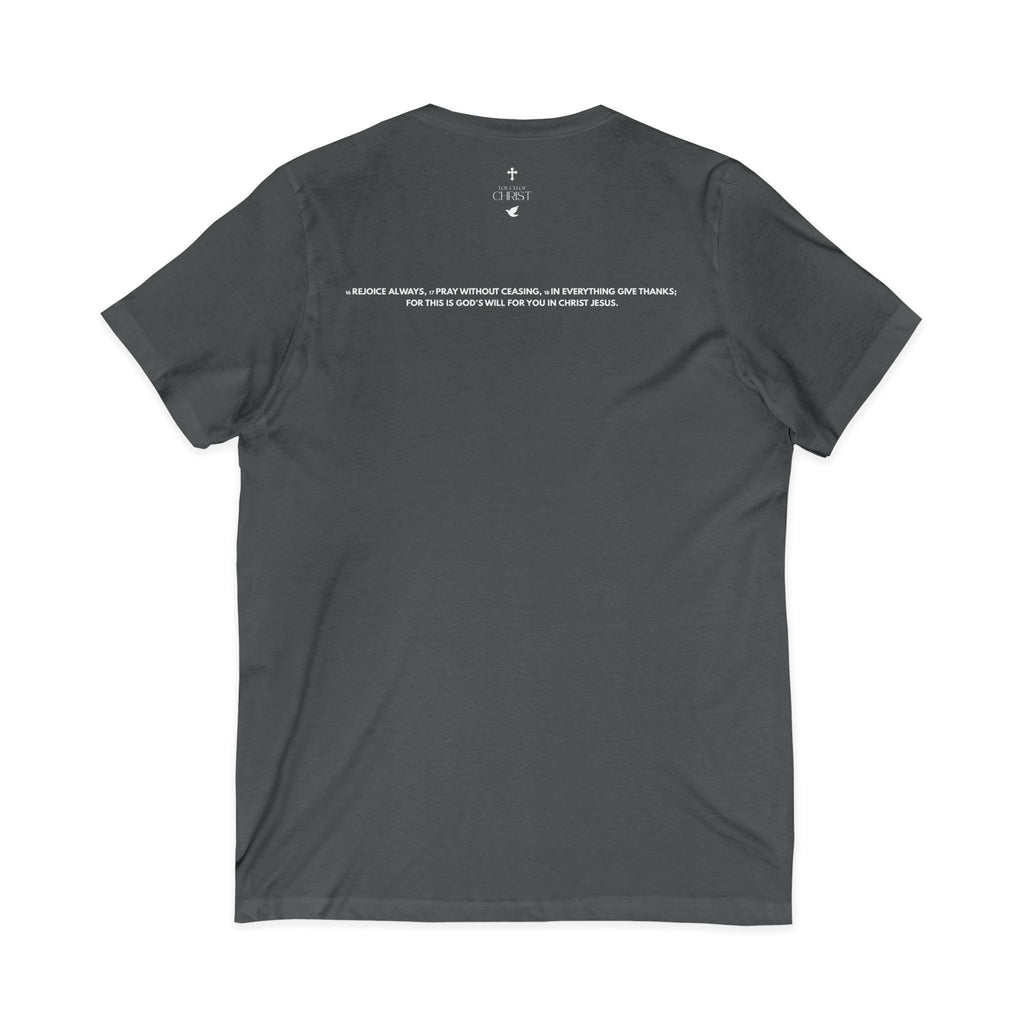 Keep Praying | Mens Tee - Bold Black | V Neck