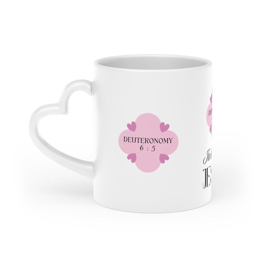 In Love with Jesus | Coffee Mug | Precious Pink