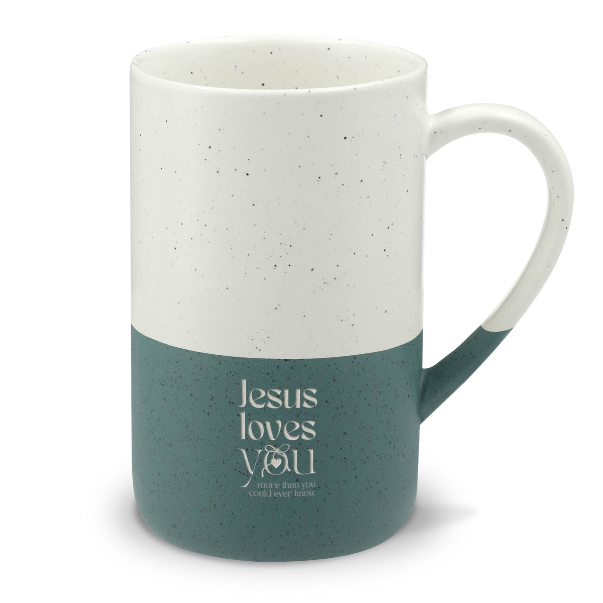 Jesus Loves You Christian Ceramic Mug