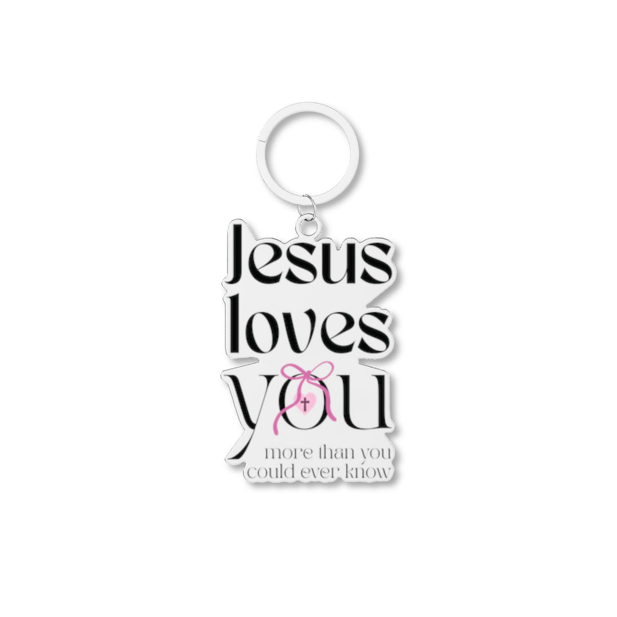 Jesus Loves You | Keychain