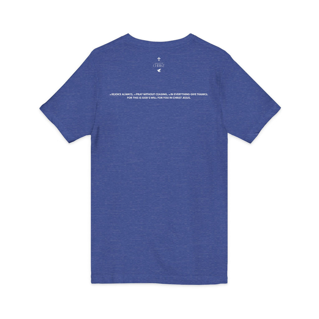 Keep Praying | Mens Tee - Bold Black | V Neck