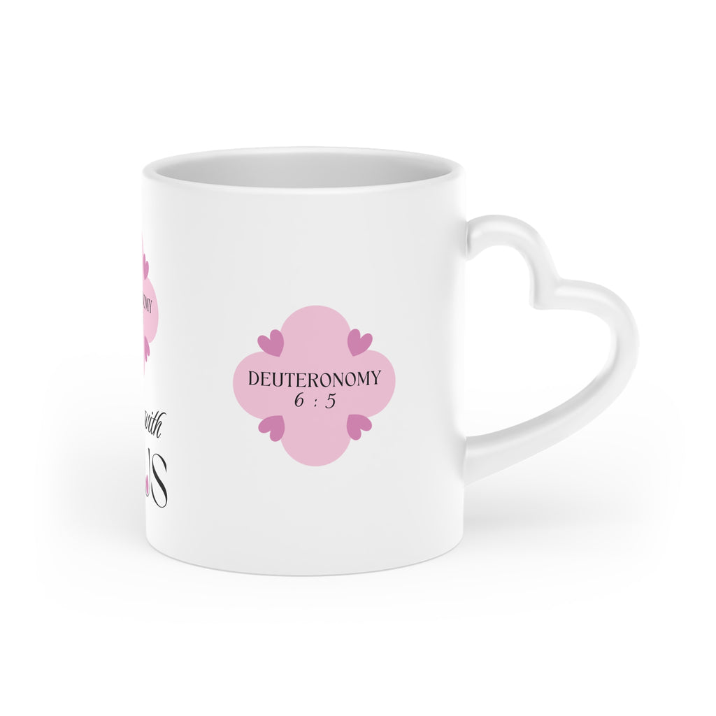 In Love with Jesus | Coffee Mug | Precious Pink