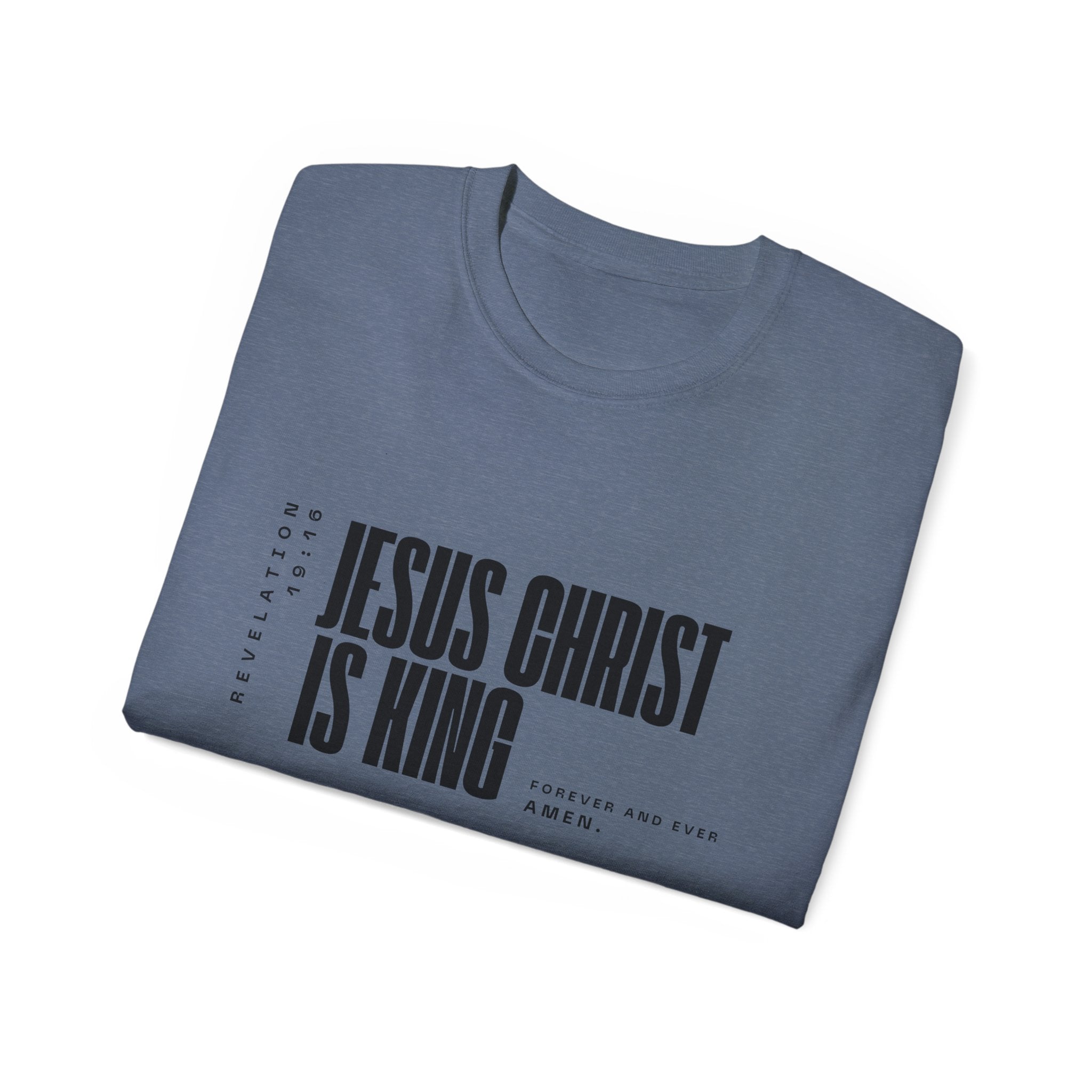 Jesus Is King | White Unisex Tee