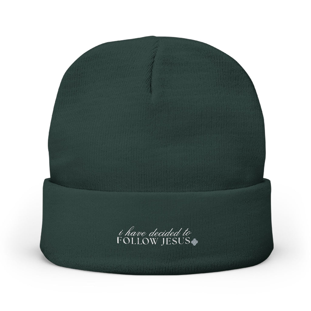 I Have Decided | Knit Beanie | Forest Green