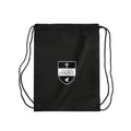 Touch of Christ Crest | Drawstring Bag | Bold Black