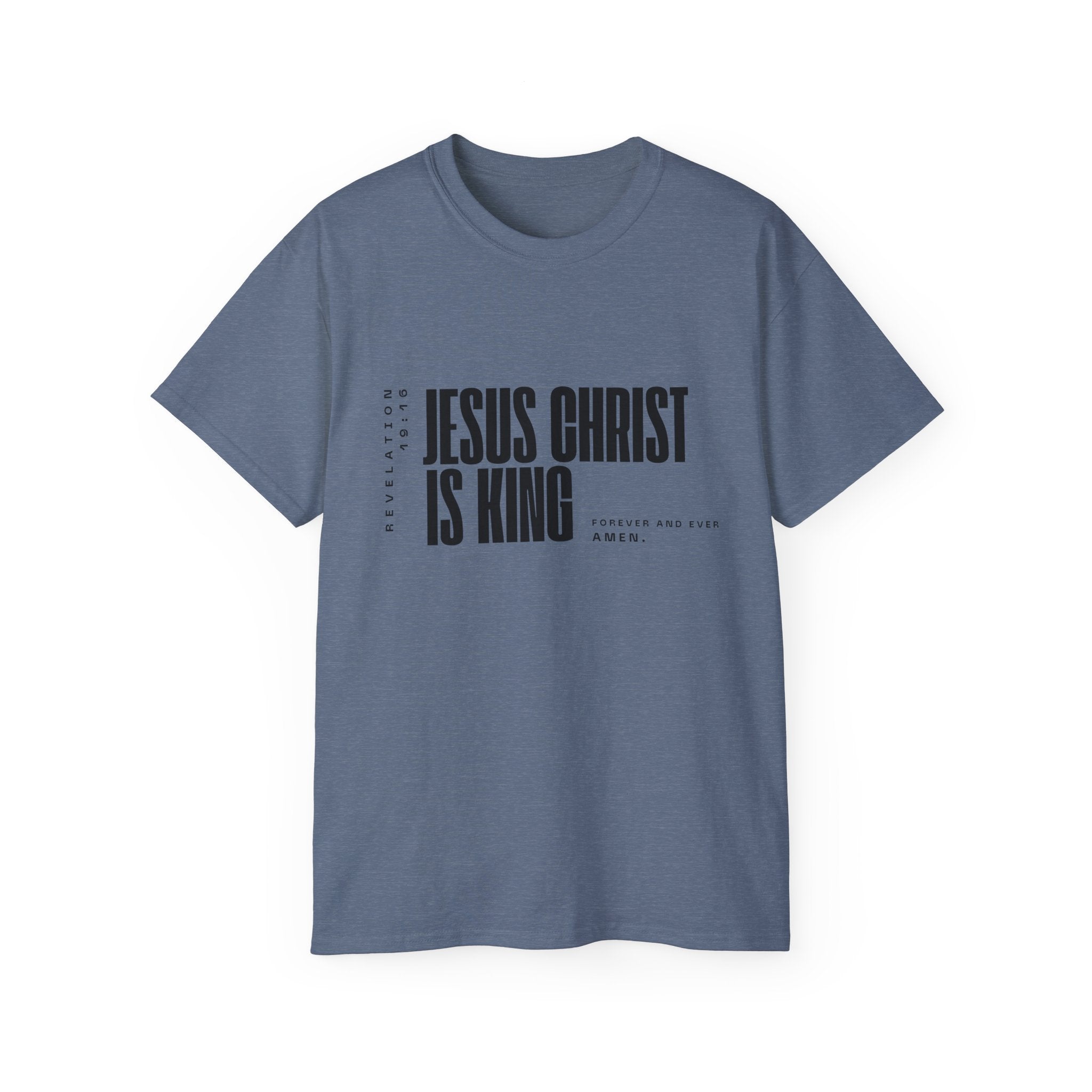 Jesus Is King | White Unisex Tee