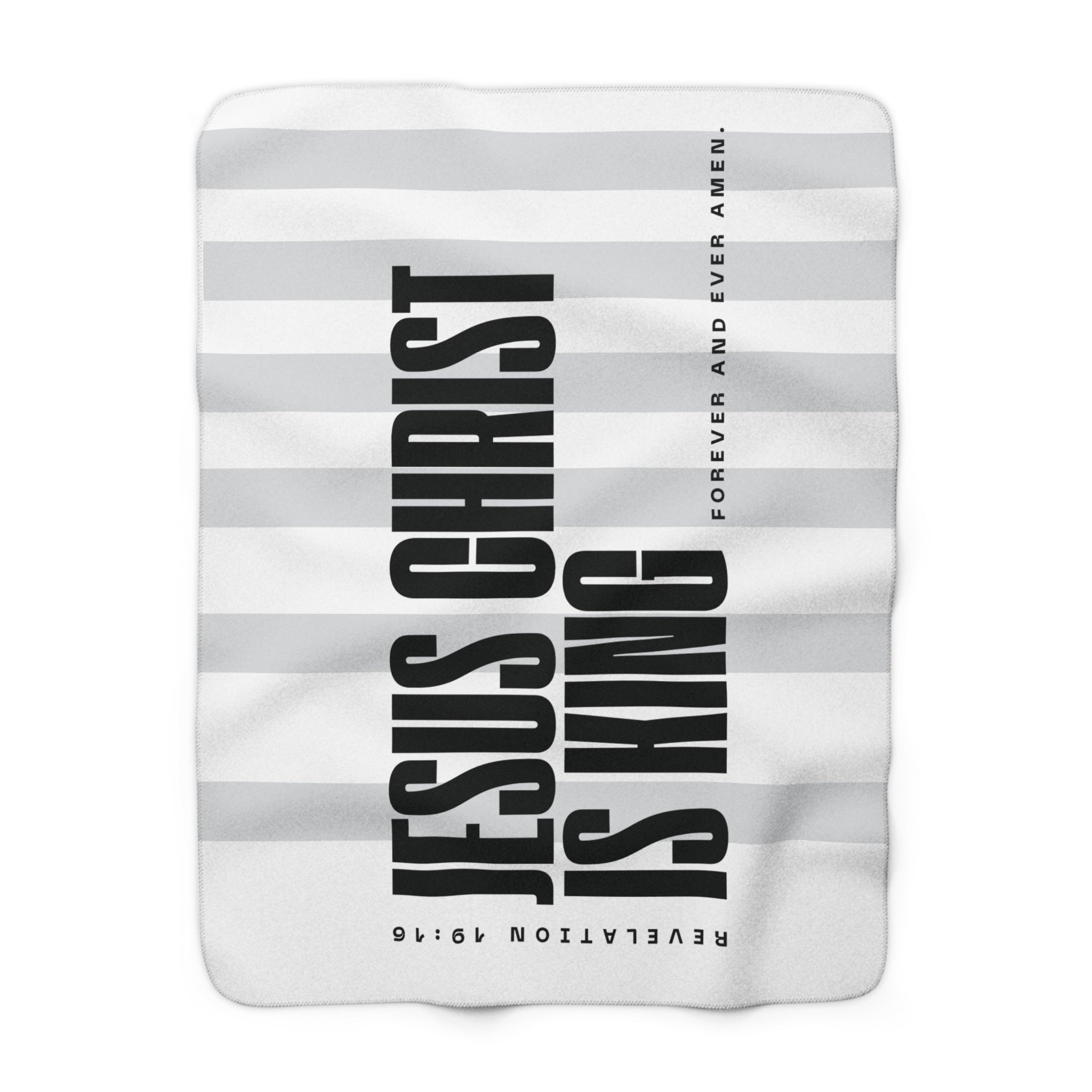 Jesus Is King | Fleece Blanket