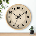 I Need Thee Every Hour | Wall Clock | Wooden