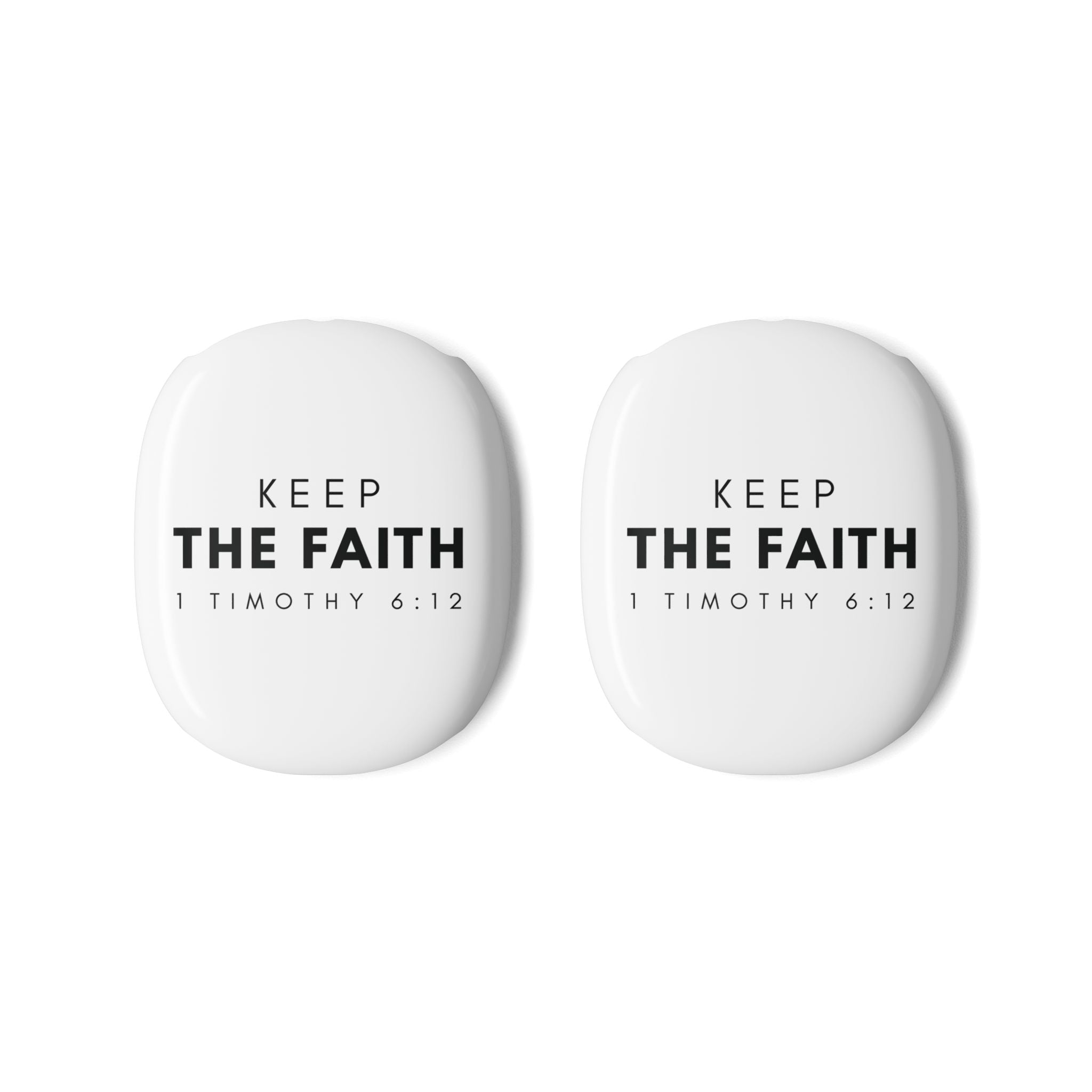 Keep the Faith | AirPod Max Hard Case | Unisex - White