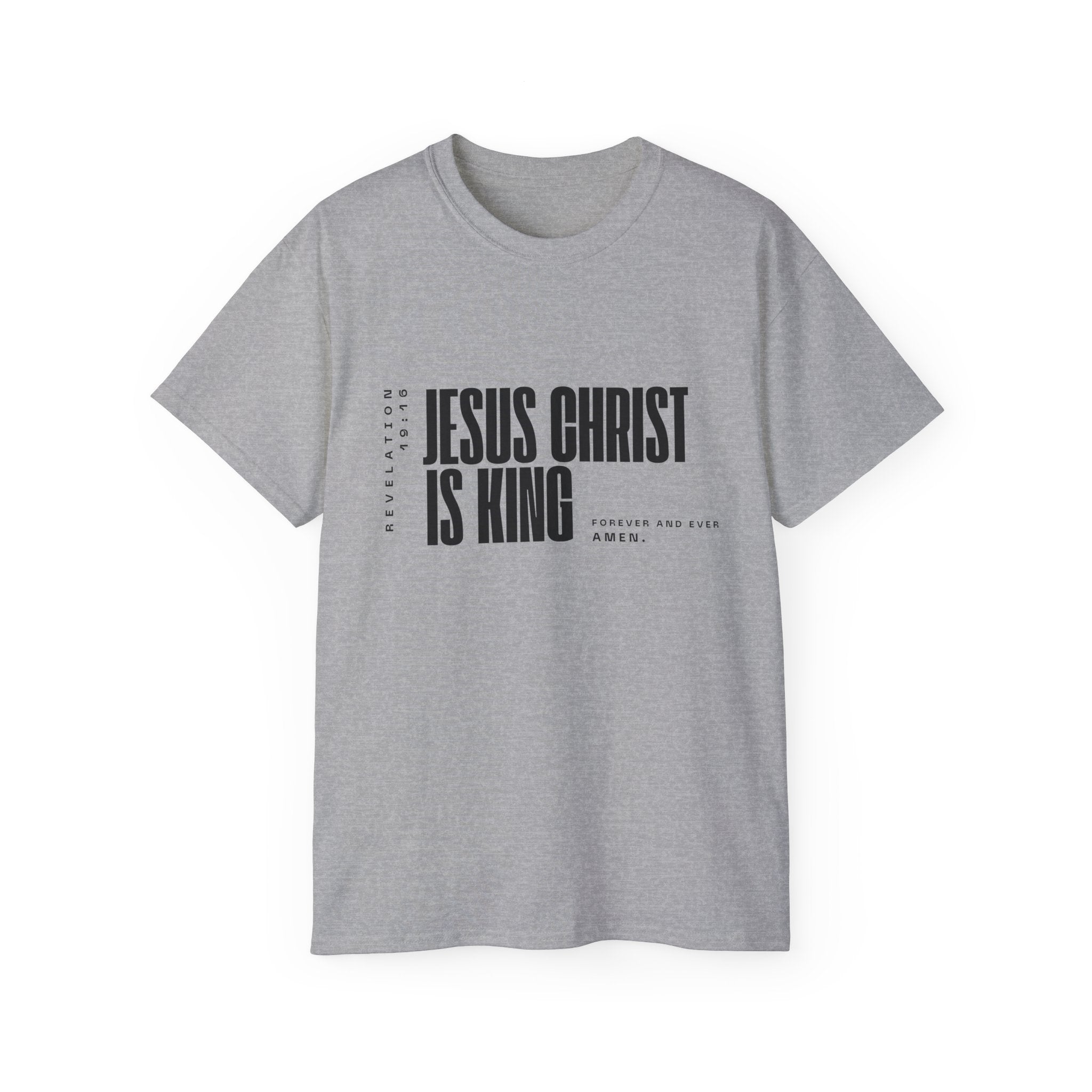 Jesus Is King | White Unisex Tee
