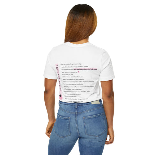 Fearfully & Wonderfully Made | Women's Tee | Pearl White