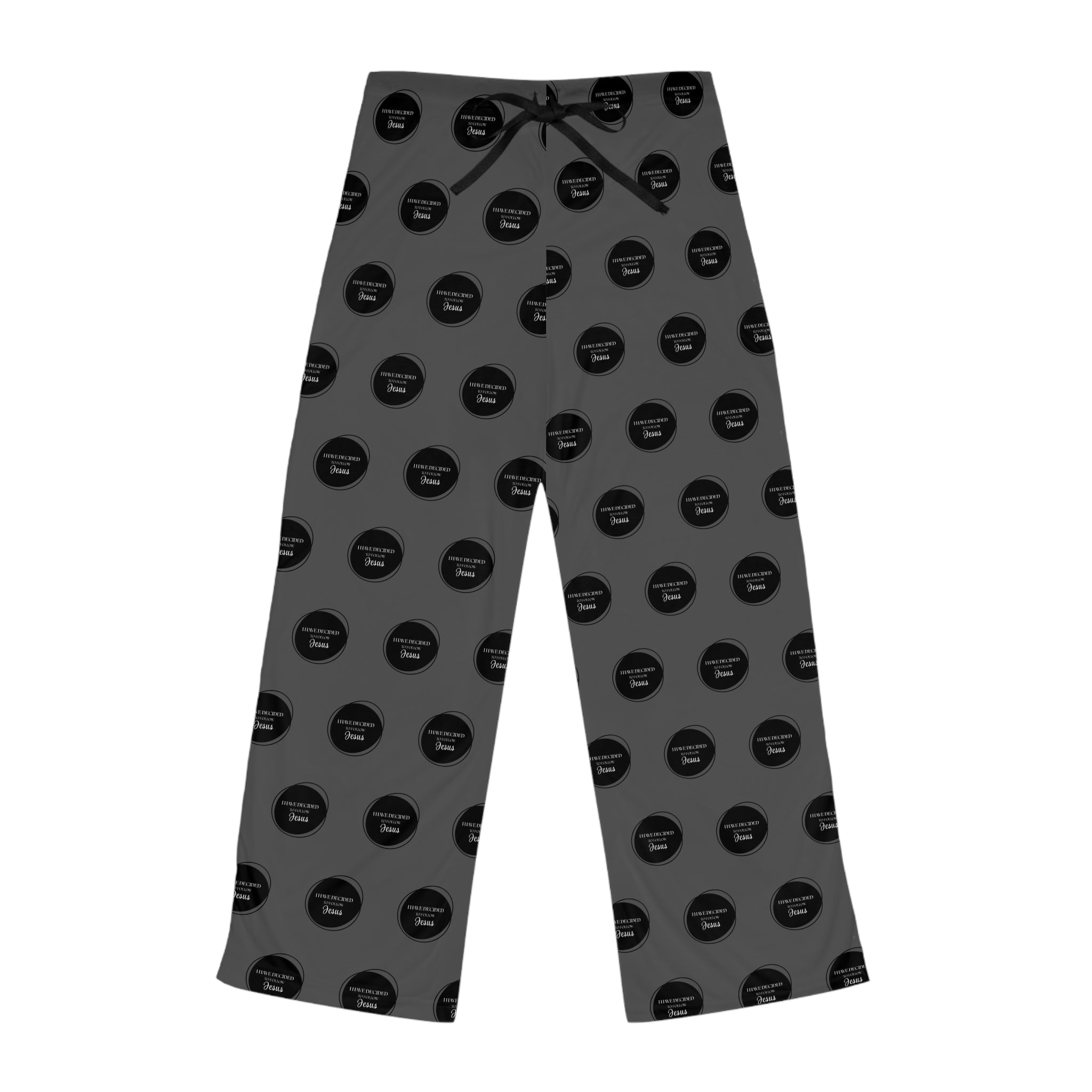I Have Decided | Womens Pajama Bottoms | Charcoal