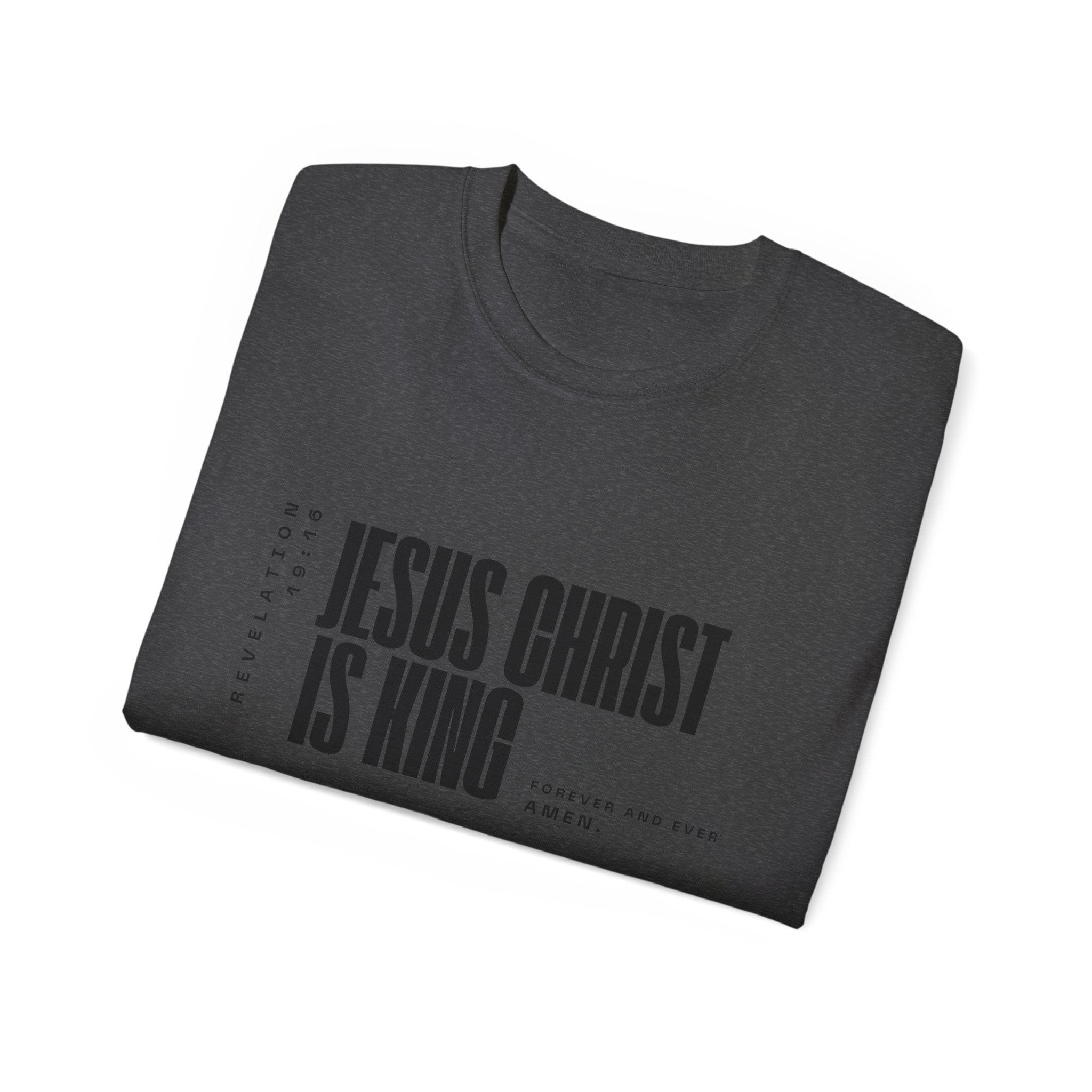 Jesus Is King | White Unisex Tee