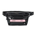 Jesus Changed My Life | Clear or Black PVC Waist Bag