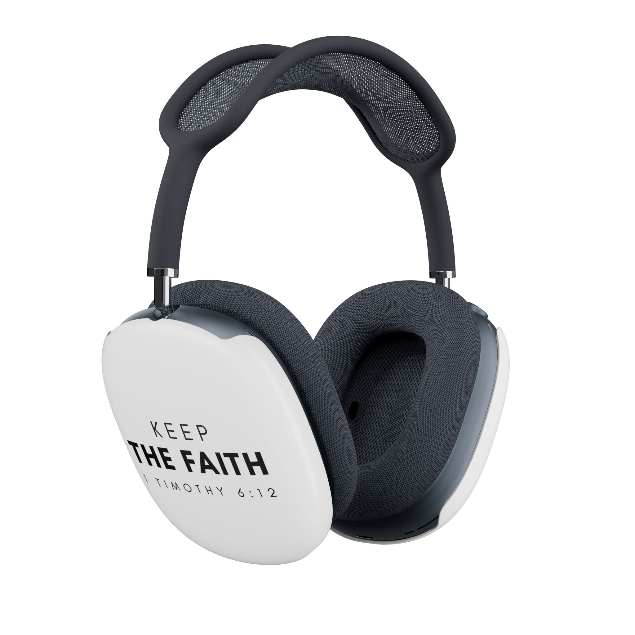 Keep the Faith | AirPod Max Hard Case | Unisex - White