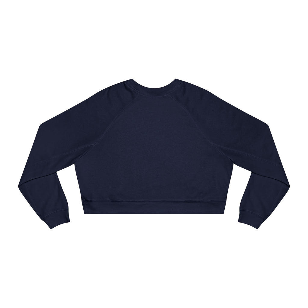 Touch of Christ | Cropped Fleece Pullover | Pearl White Type
