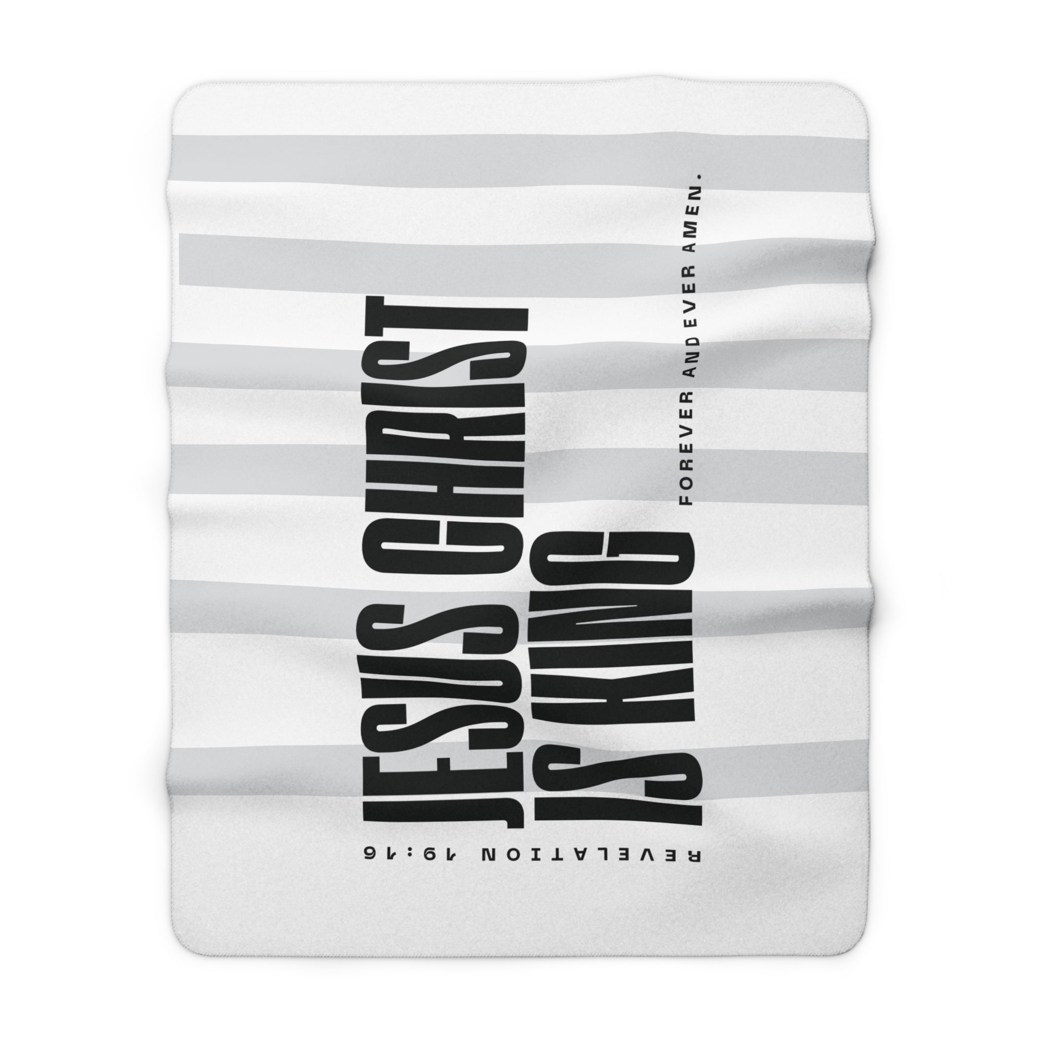 Jesus Is King | Fleece Blanket