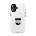 Touch of Christ Crest | iPhone 17 Case | Pearl White