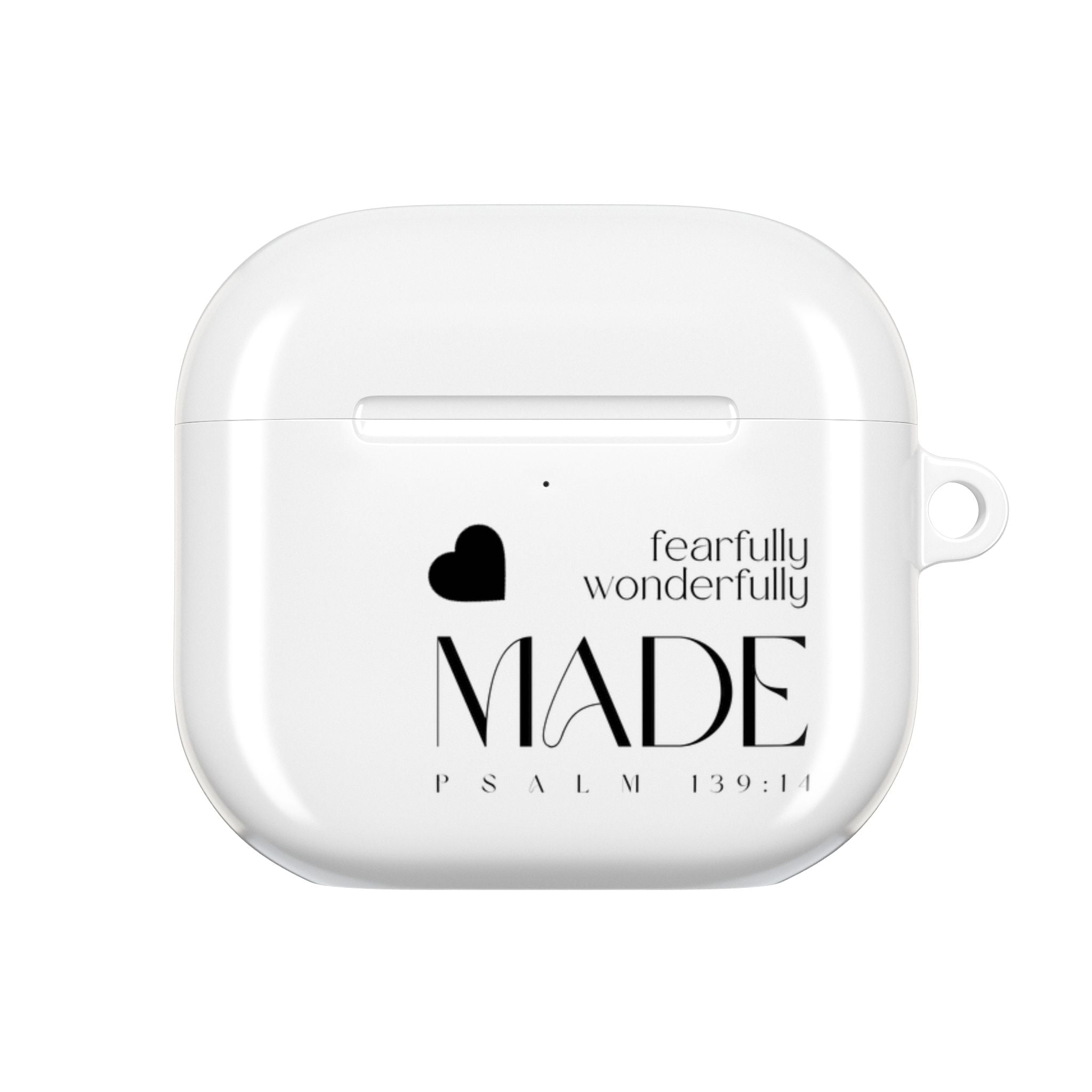 Fearfully & Wonderfully Made | AirPod Case - Gen 4 | Bold Black