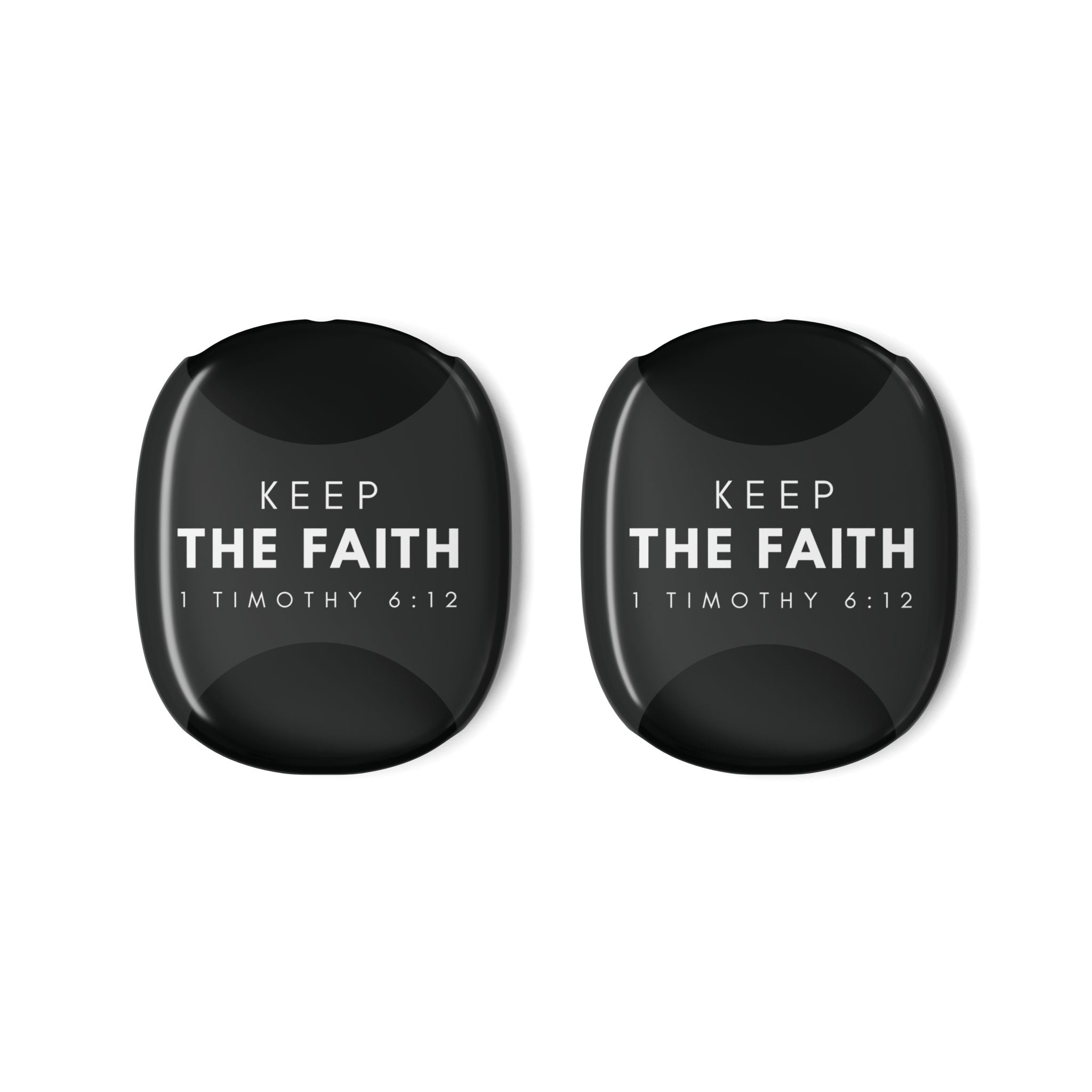 Keep the Faith | AirPod Max Hard Case | Unisex - Charcoal
