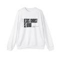 Jesus Is King | Unisex Sweatshirt | White
