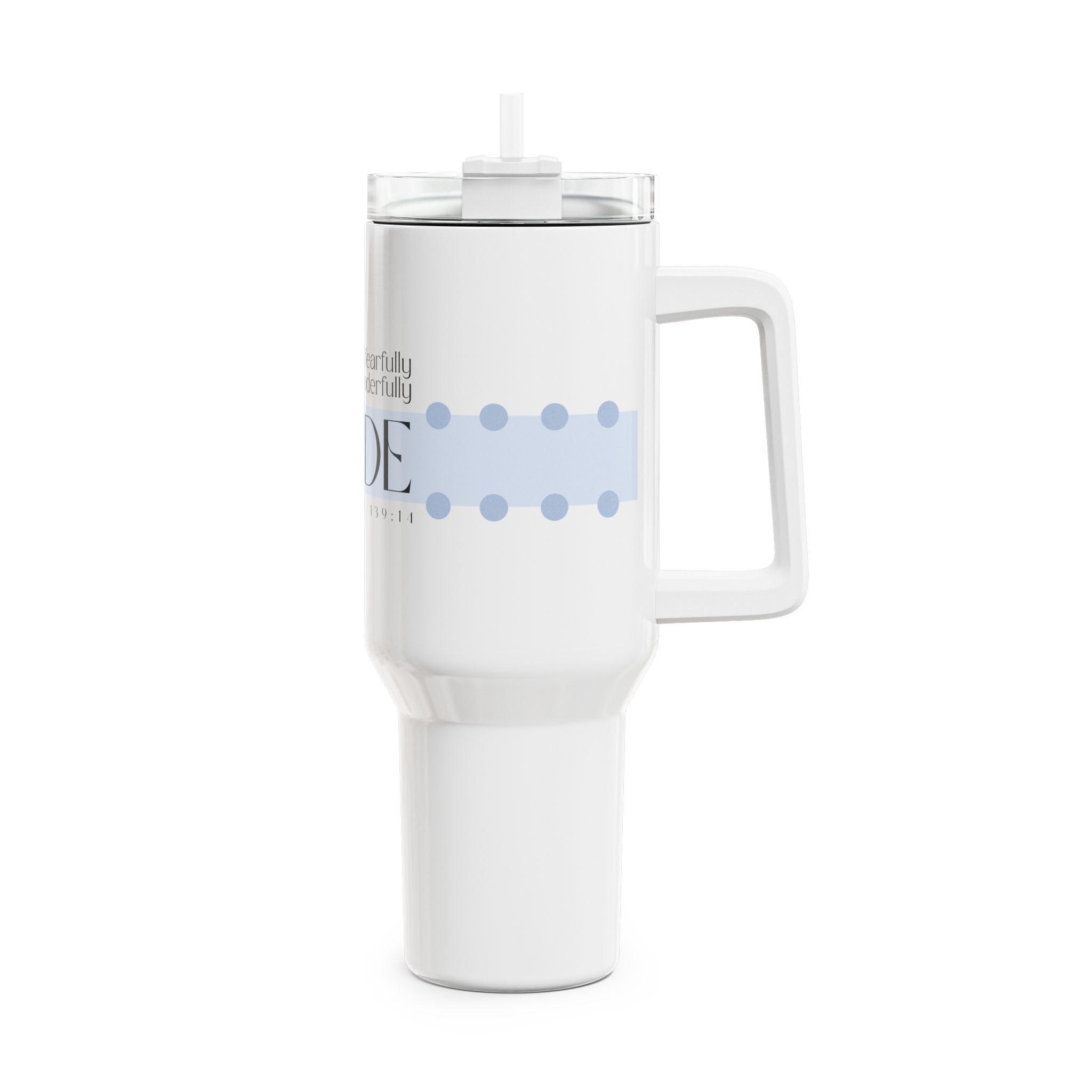 Fearfully and Wonderfully | Tumbler, 40oz. | Sky Blue