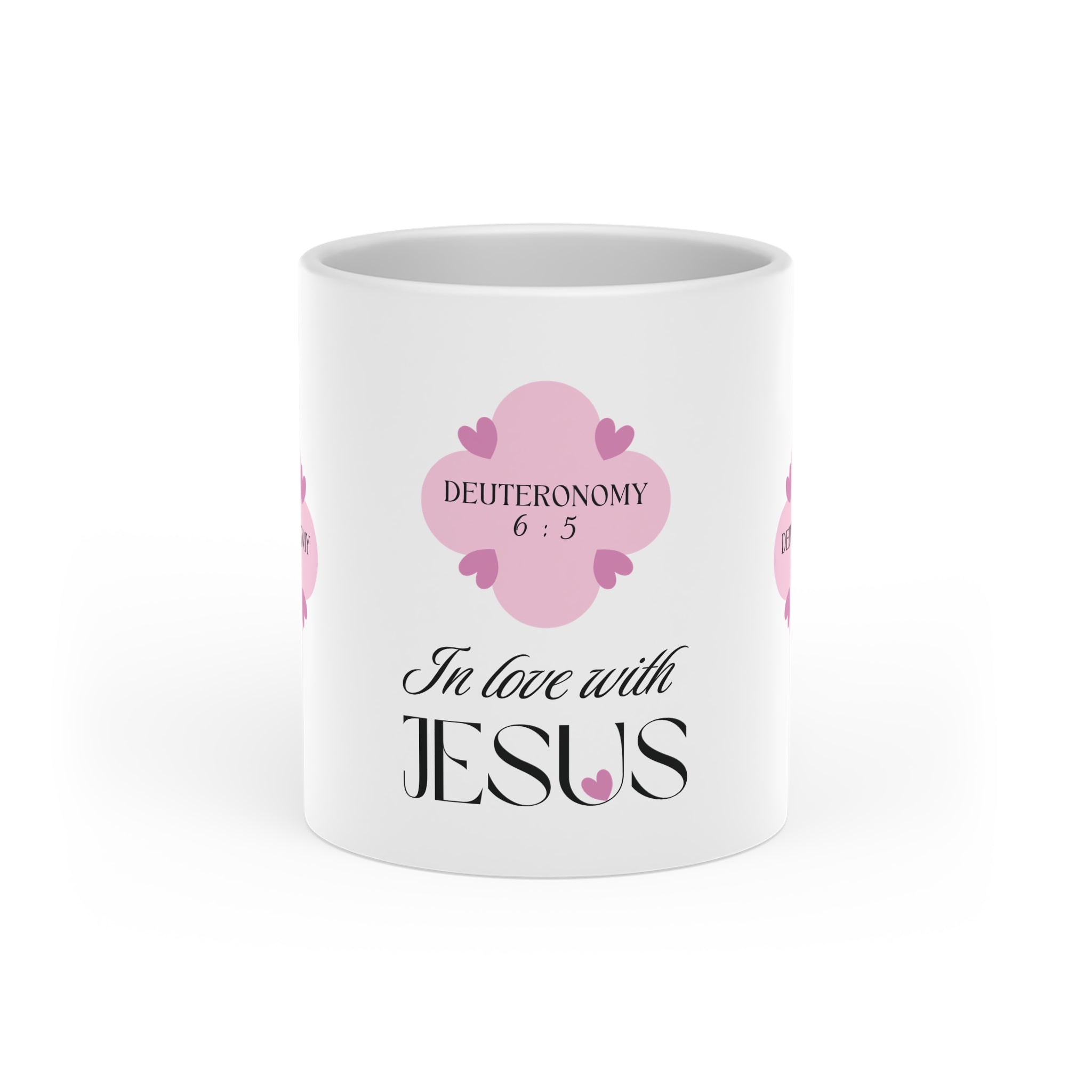 In Love with Jesus | Coffee Mug | Precious Pink