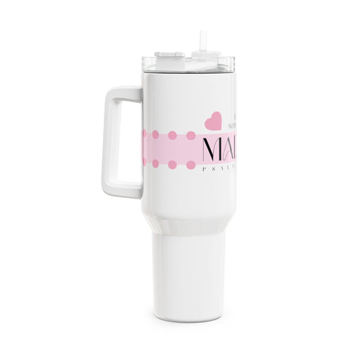 Fearfully and Wonderfully | Tumbler, 40oz. | Precious Pink
