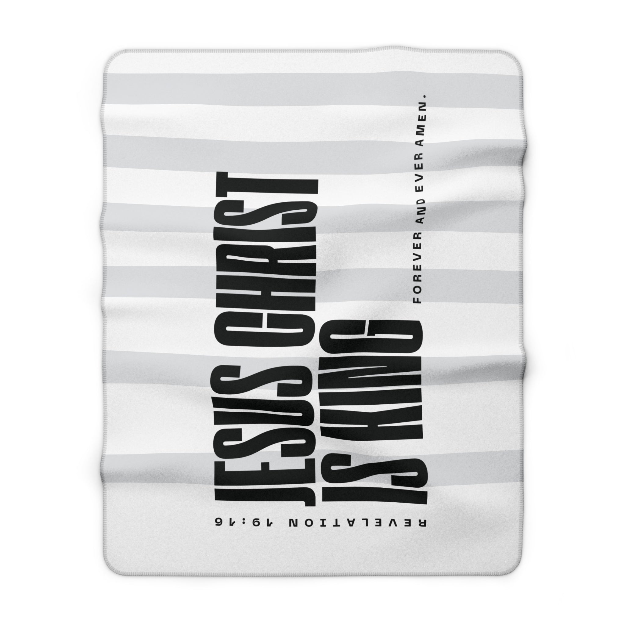 Jesus Is King | Fleece Blanket