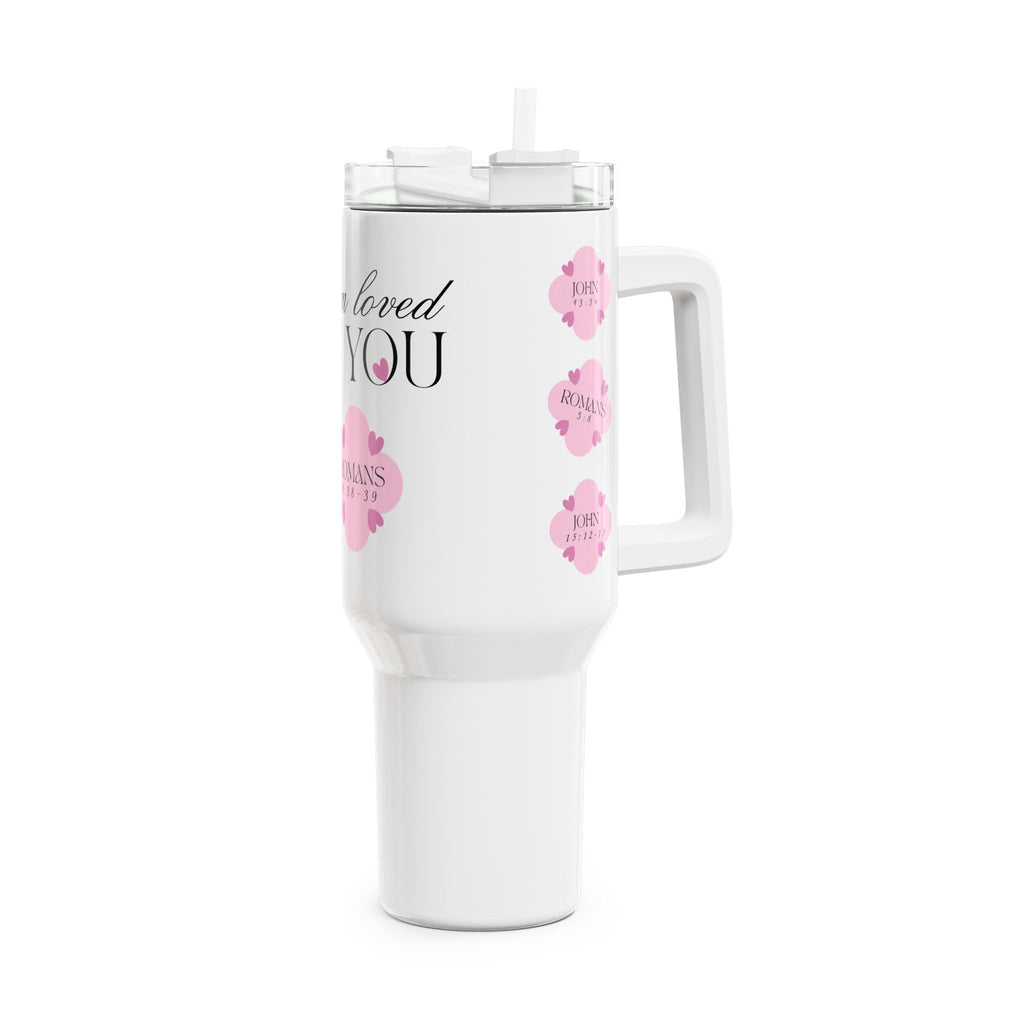 I Am Loved | Tumbler | Precious Pink, 40oz.