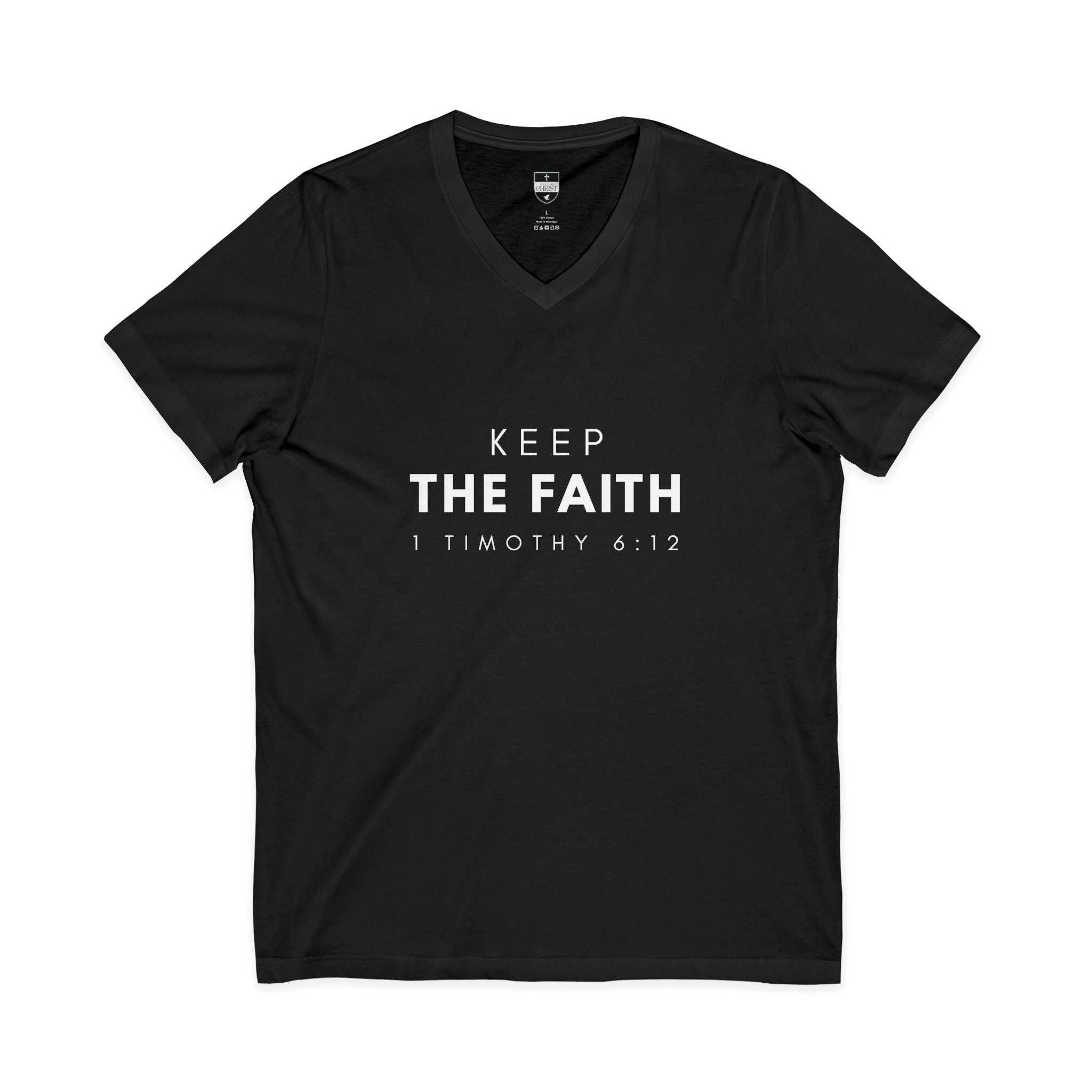 Keep the Faith| Mens Tee - Multi-colors | V Neck