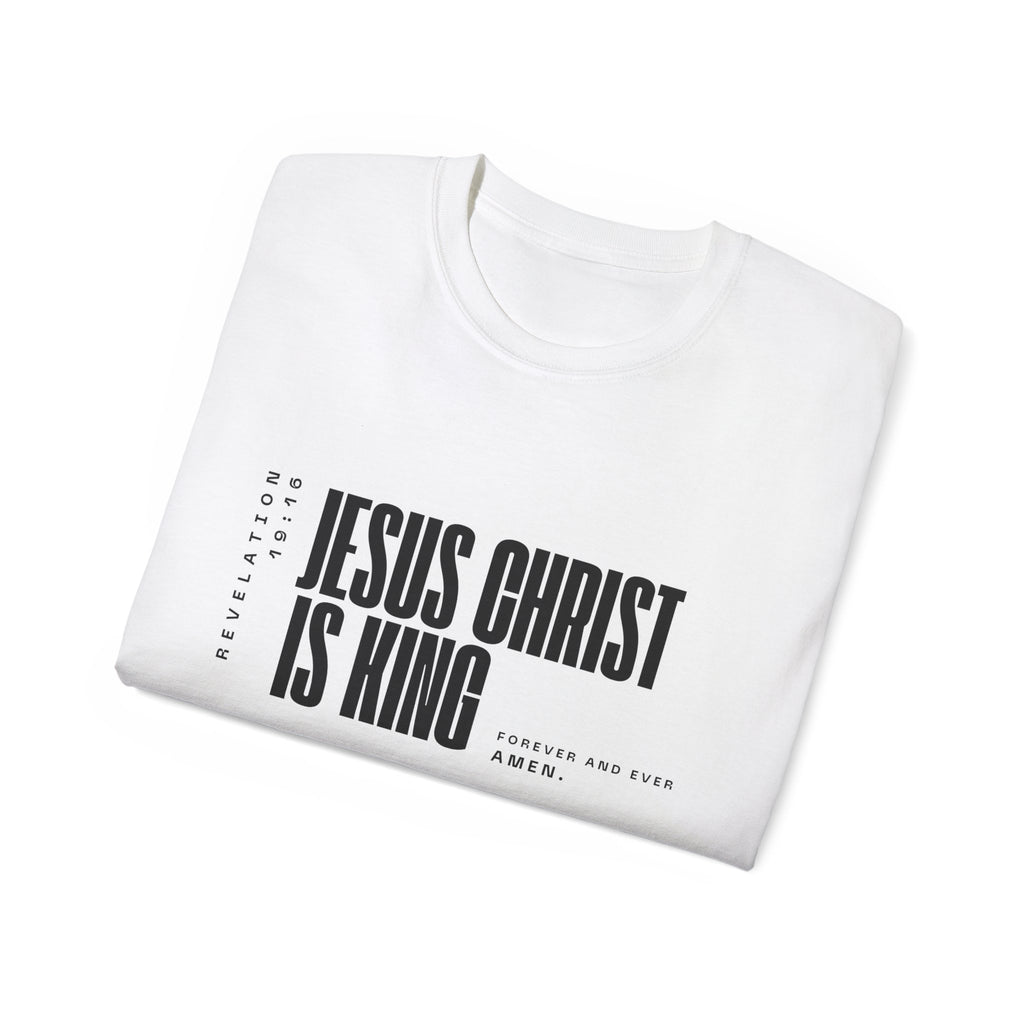 Jesus Is King | White Unisex Tee