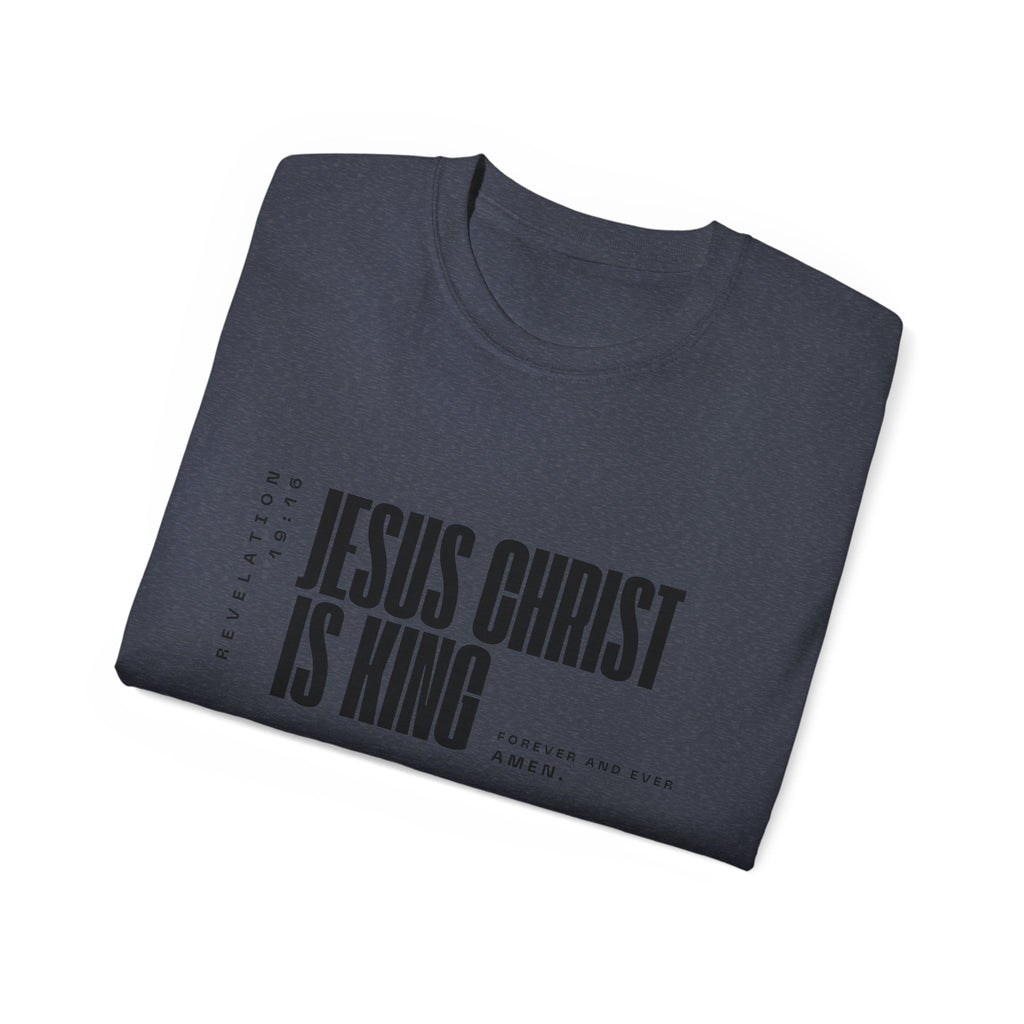 Jesus Is King | White Unisex Tee