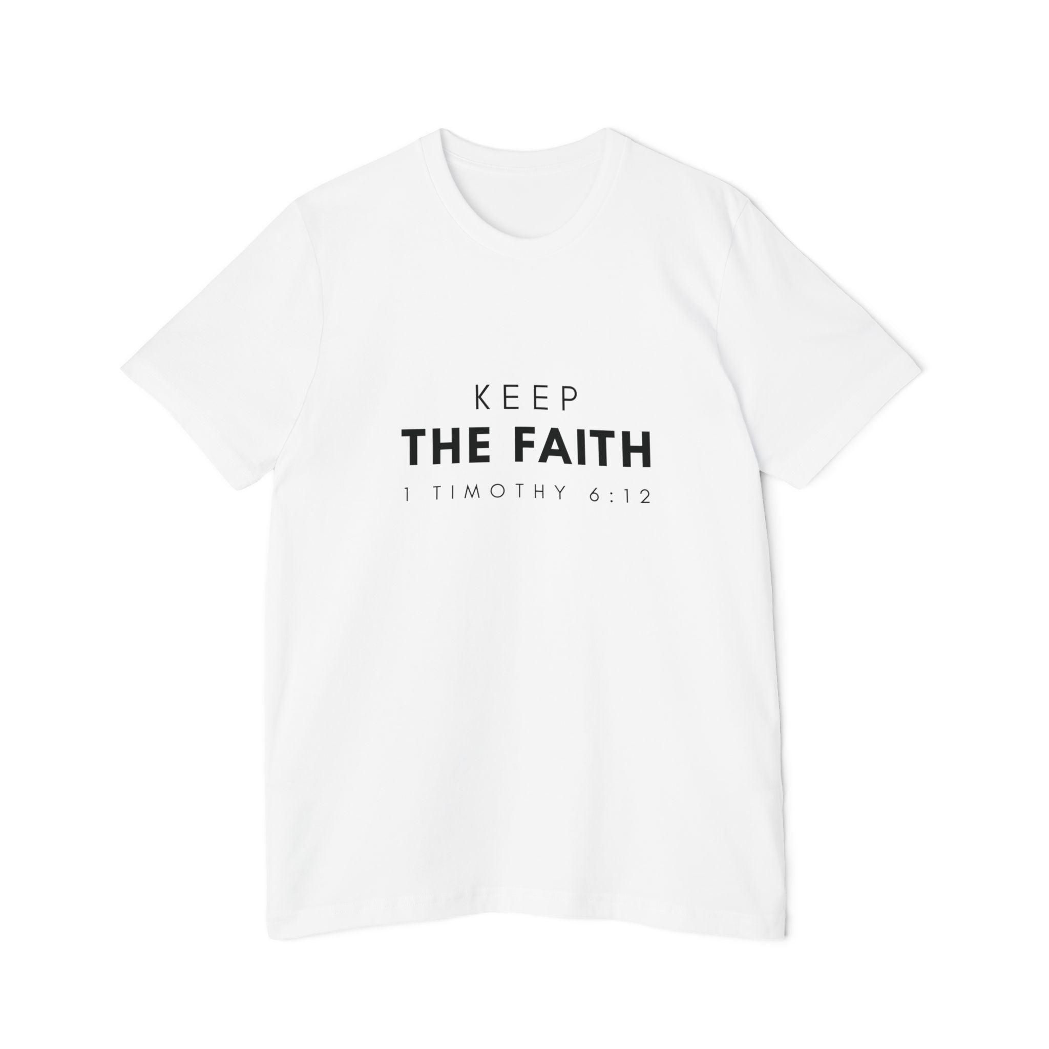 Keep the Faith | Mens White Tee