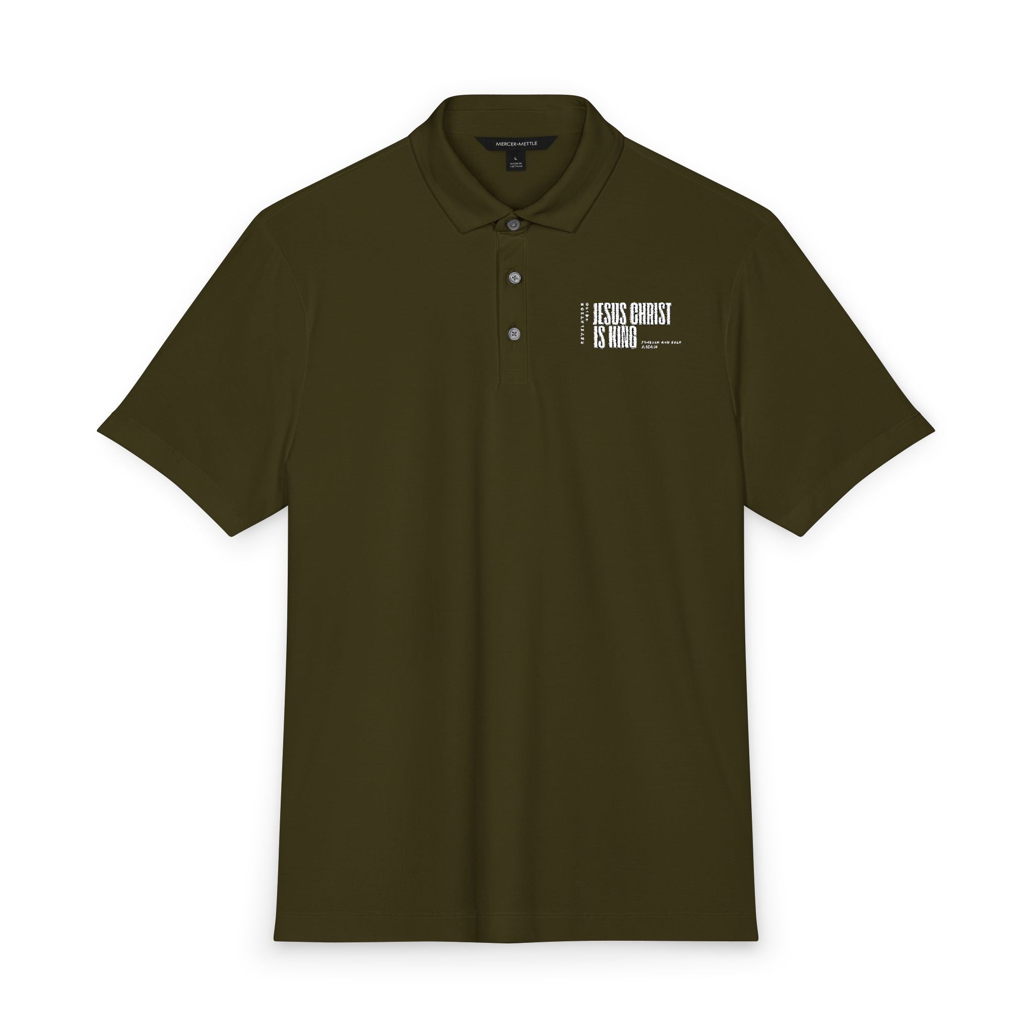 Jesus Is King | Mens Polo