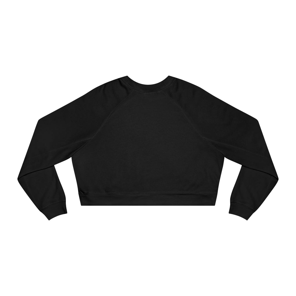 Touch of Christ | Cropped Fleece Pullover | Pearl White Type